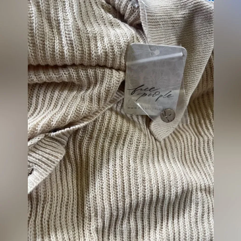 NEW FREE PEOPLE FP BEACH PICNIC SWEATER ROMPER
